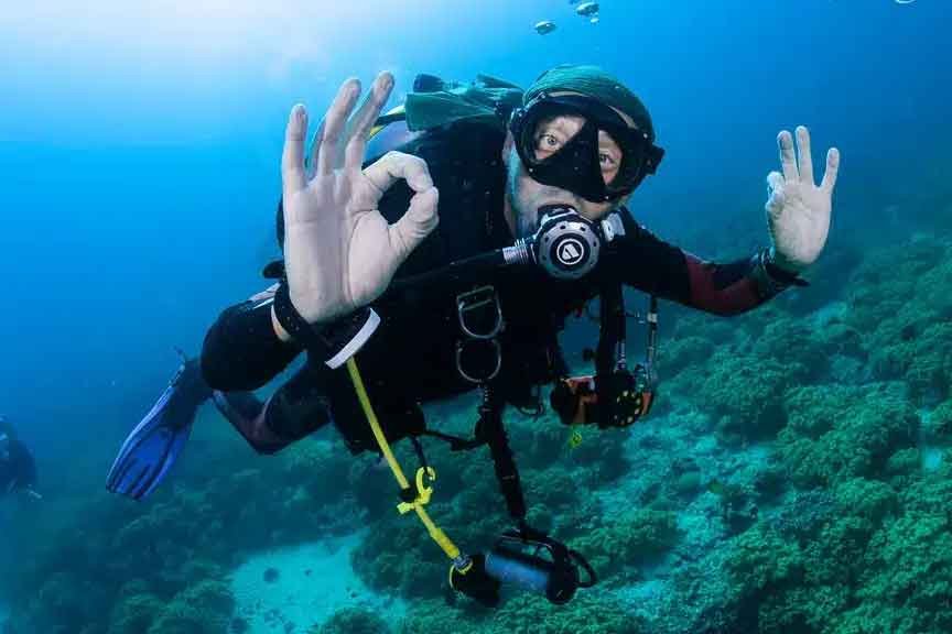 diving in musandam oman