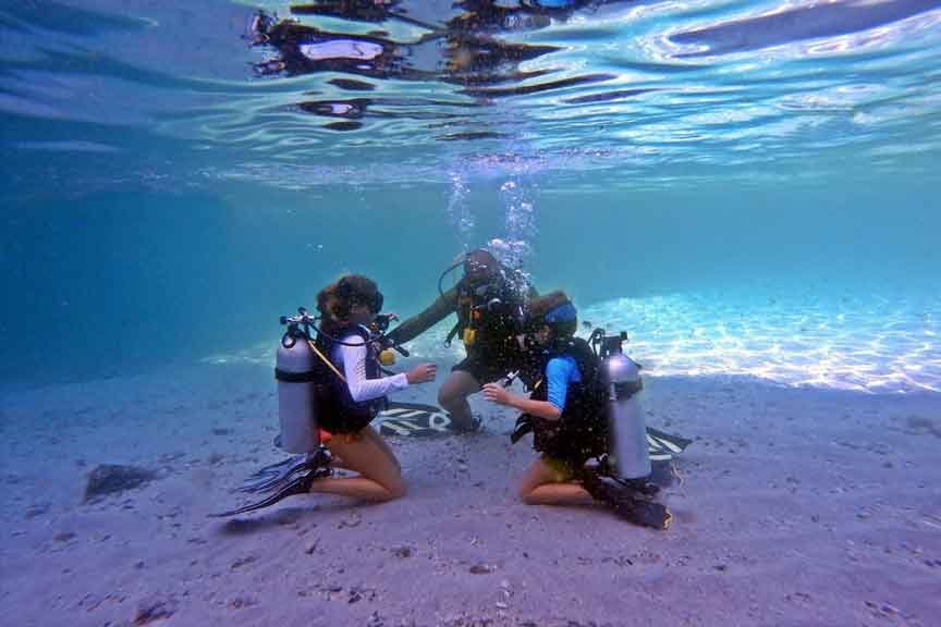 diving in musandam oman