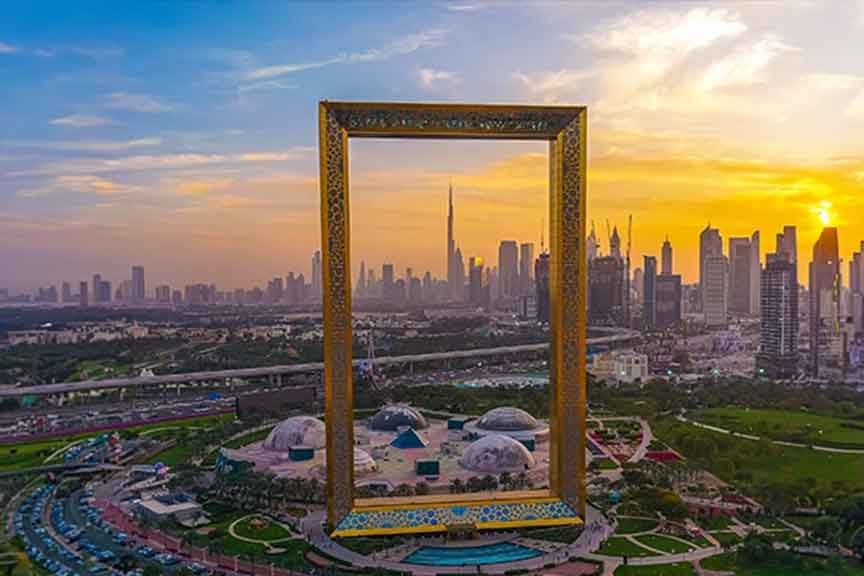 dubai frame