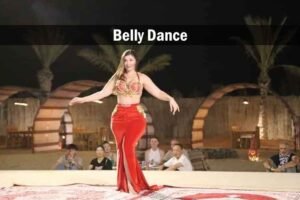 evening desert safari dubai with dinner buffet standard package